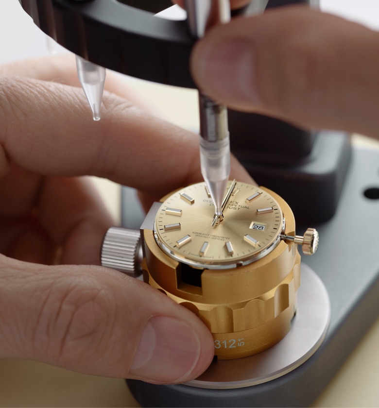 rolex servicing procedure - Verga 1947