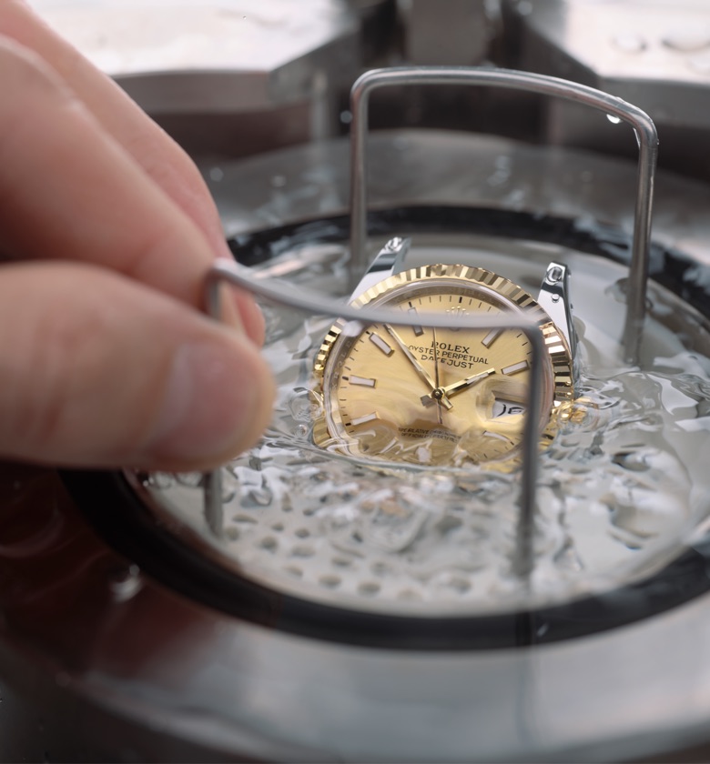 rolex servicing procedure - Verga 1947