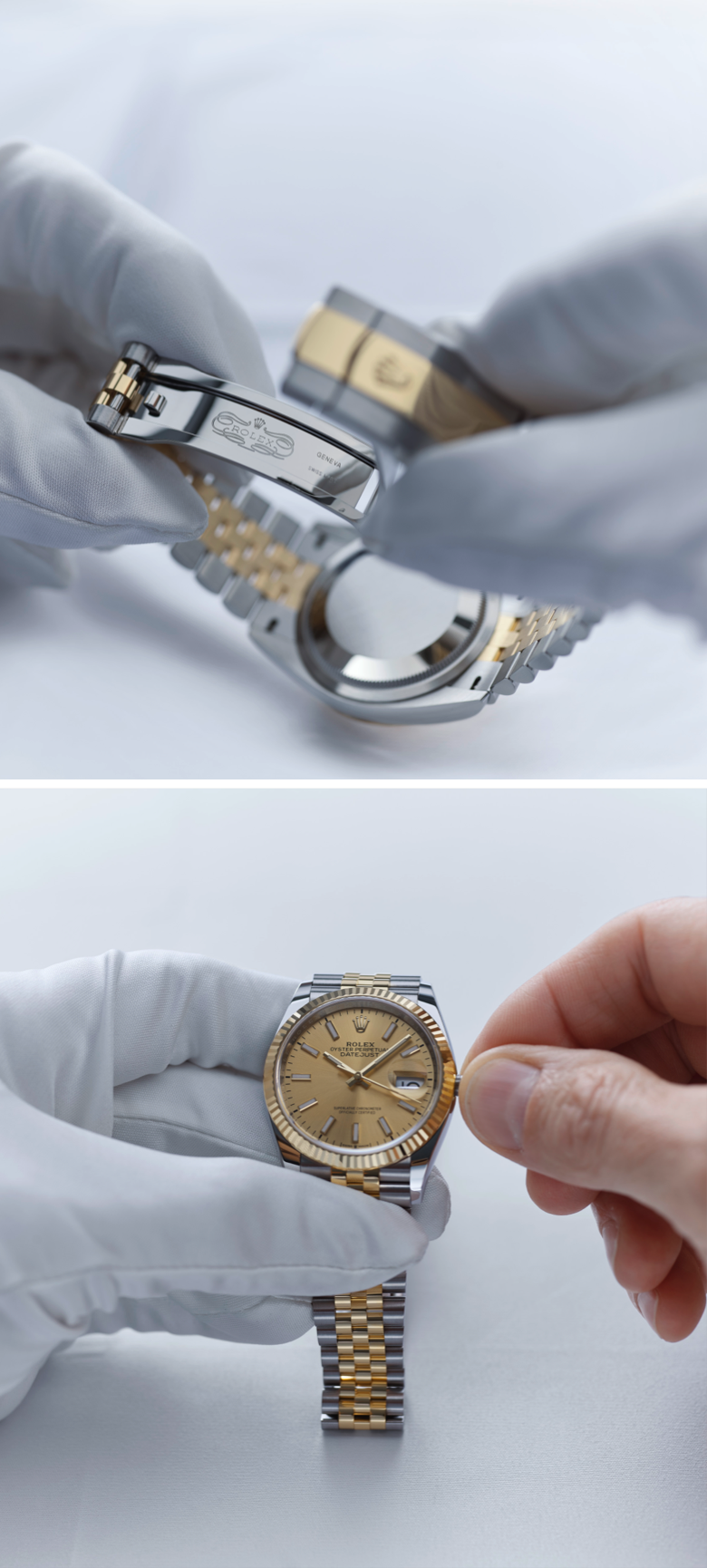 rolex servicing procedure - Verga 1947