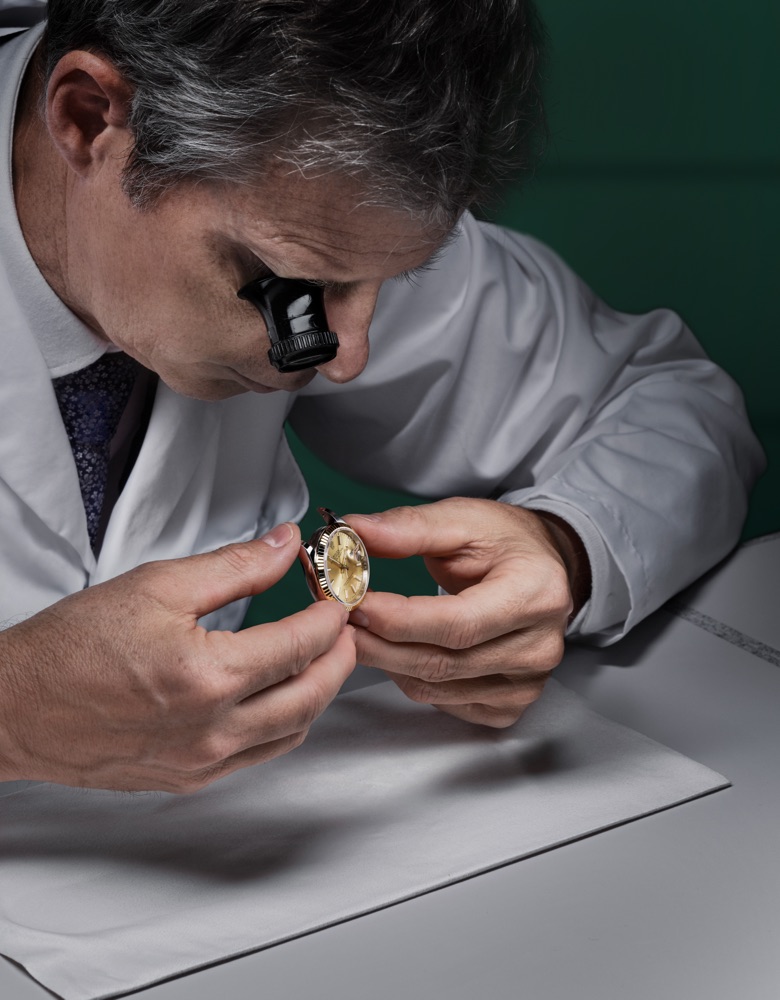 rolex servicing procedure - Verga 1947