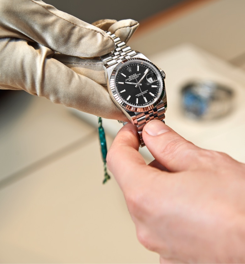 rolex servicing procedure - Verga 1947