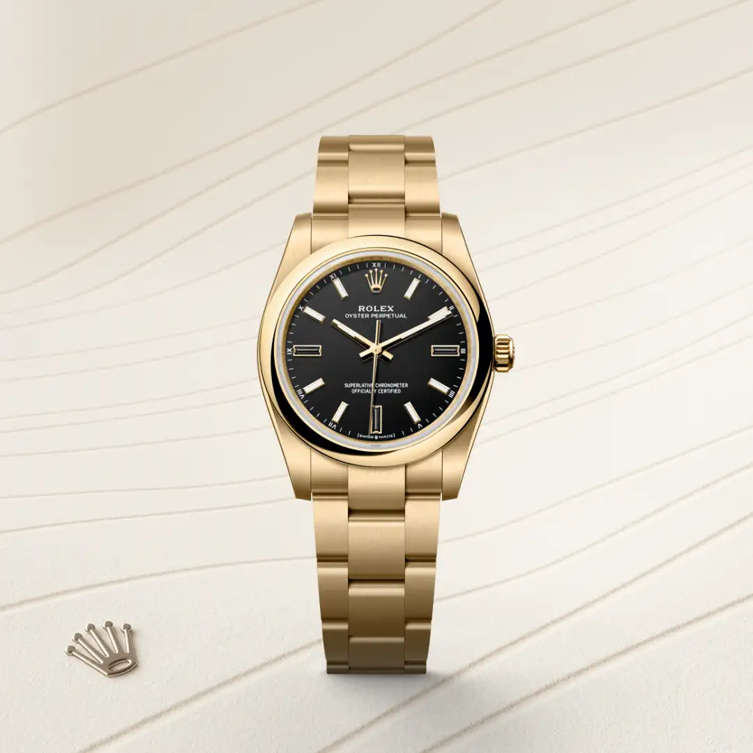 Rolex Oyster Perpetual in Oro giallo 18 ct, M124208-0001 - Verga 1947