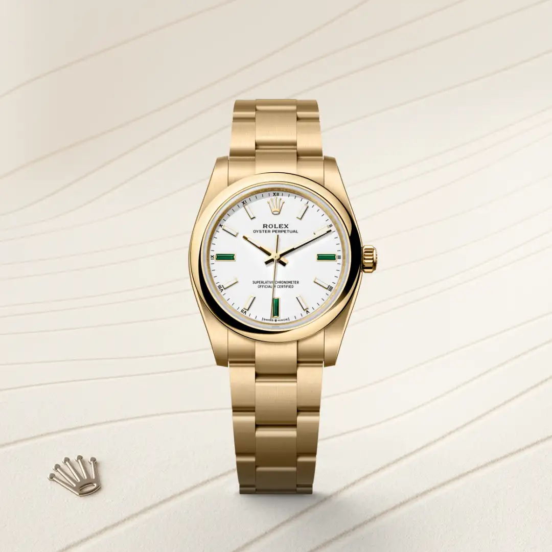 Rolex Oyster Perpetual in Oro giallo 18 ct, M124208-0002 - Verga 1947