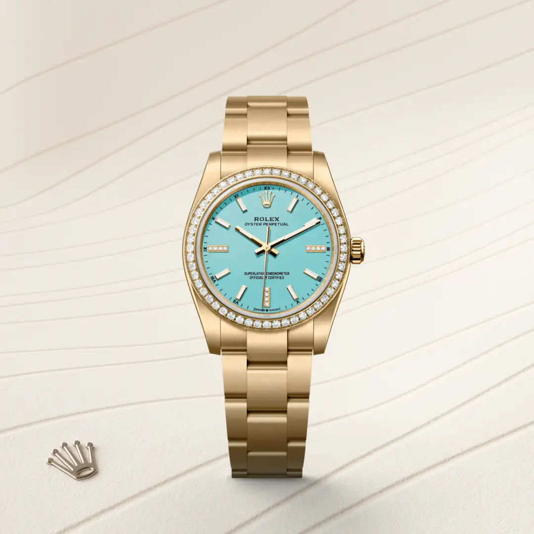 Rolex Oyster Perpetual in Oro giallo 18 ct, M124248RBR-0002 - Verga 1947