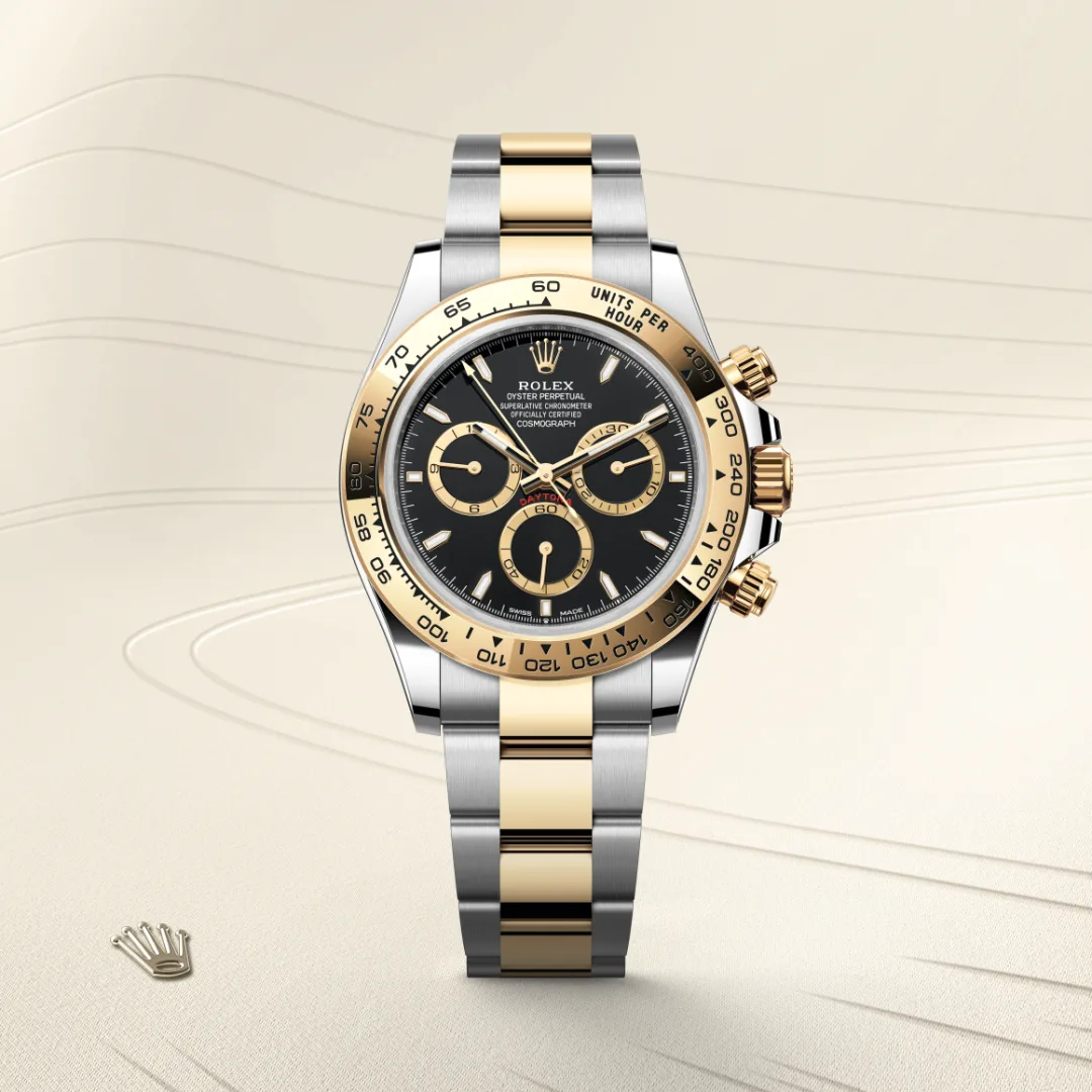 Rolex Cosmograph Daytona in Rolesor giallo (combinazione di acciaio Oystersteel e oro giallo), M126503-0003 - Verga 1947