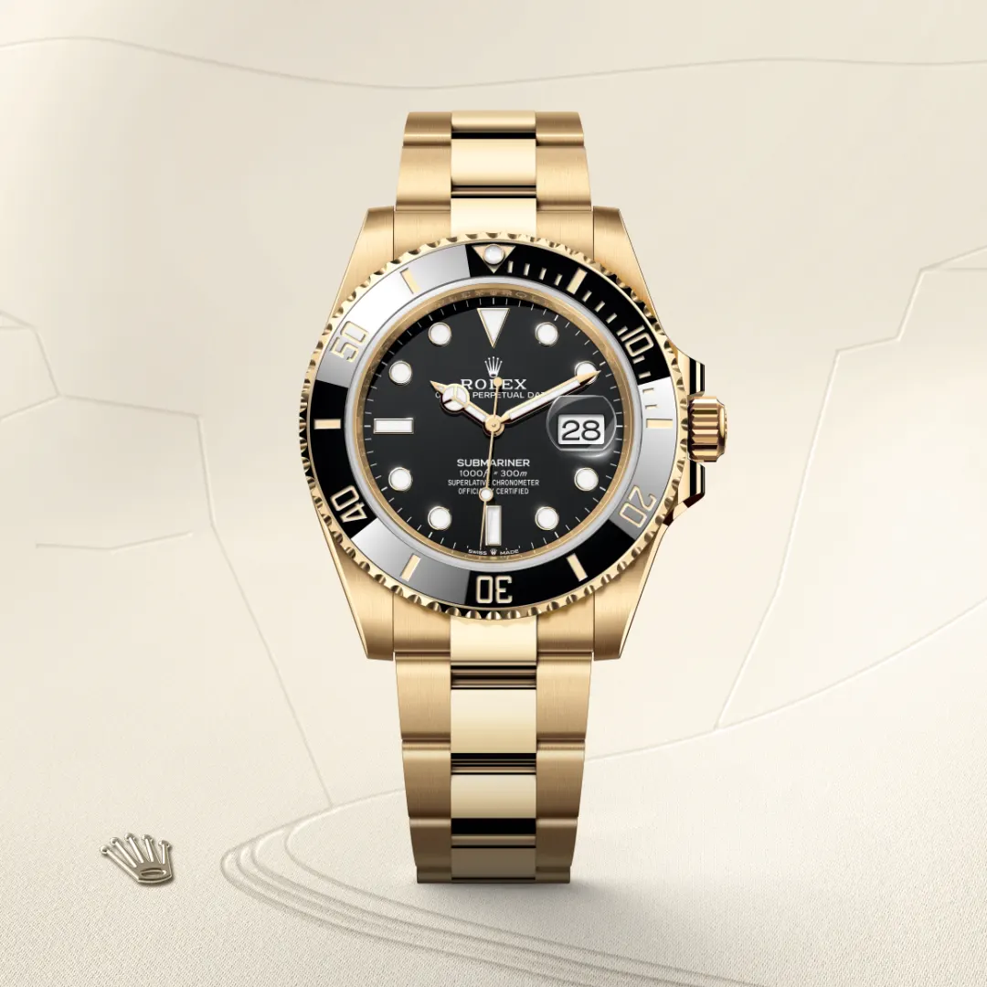 Rolex Submariner in Oro giallo 18 ct, M126618LN-0002 - Verga 1947