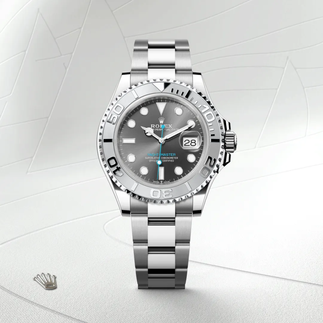 Rolex Yacht-Master in Rolesium - combination of Oystersteel and platinum, M126622-0001 - Verga 1947