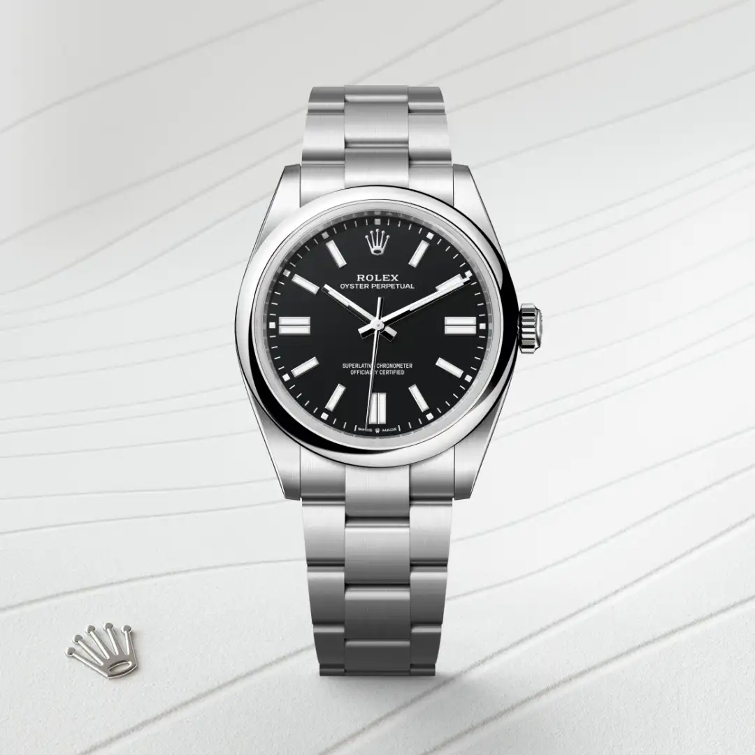 Rolex Oyster Perpetual in Acciaio Oystersteel, M134300-0008 - Verga 1947