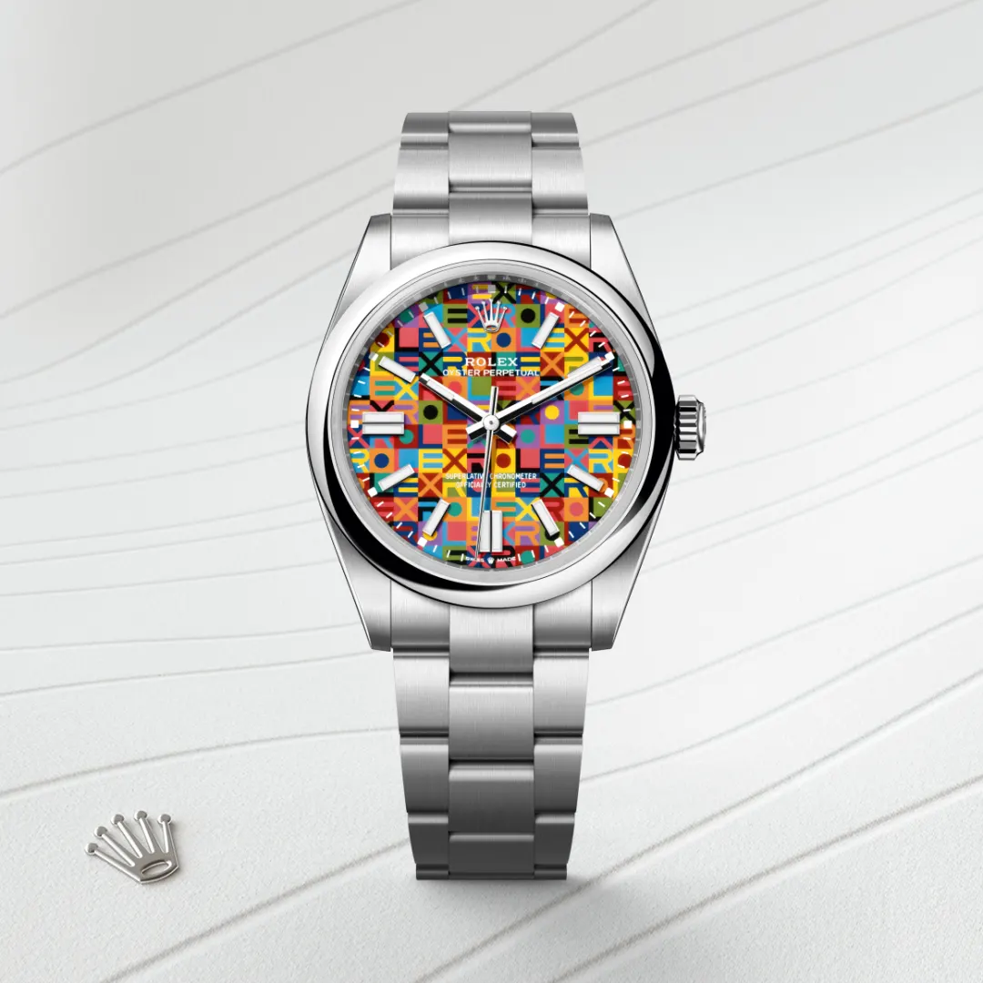 Rolex Oyster Perpetual in Acciaio Oystersteel, M134300-0010 - Verga 1947