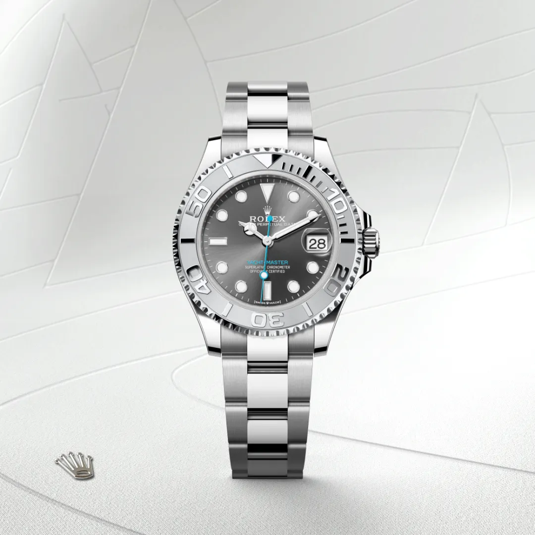 Rolex Yacht-Master in Rolesium - combination of Oystersteel and platinum, M268622-0002 - Verga 1947