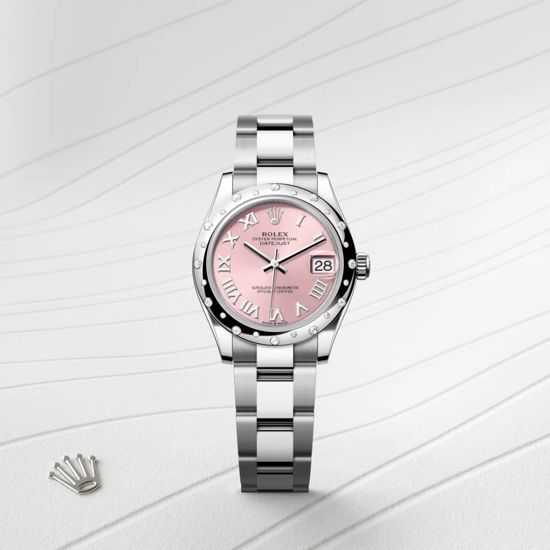 Rolex Datejust in Rolesor bianco (combinazione di acciaio Oystersteel e oro bianco), M278344RBR-0021 - Verga 1947
