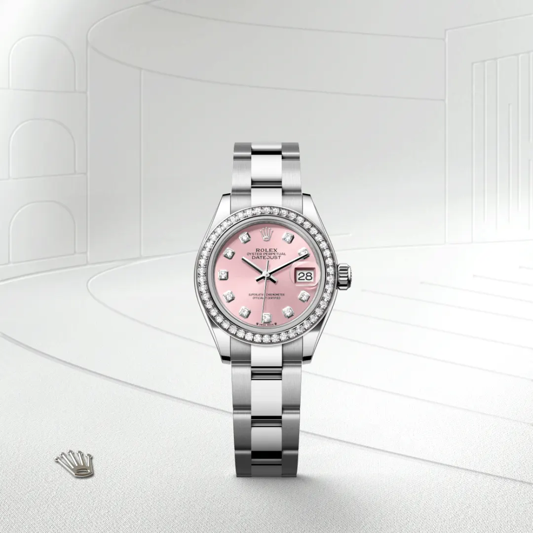Rolex Lady-Datejust in Rolesor bianco (combinazione di acciaio Oystersteel e oro bianco), M279384RBR-0004 - Verga 1947