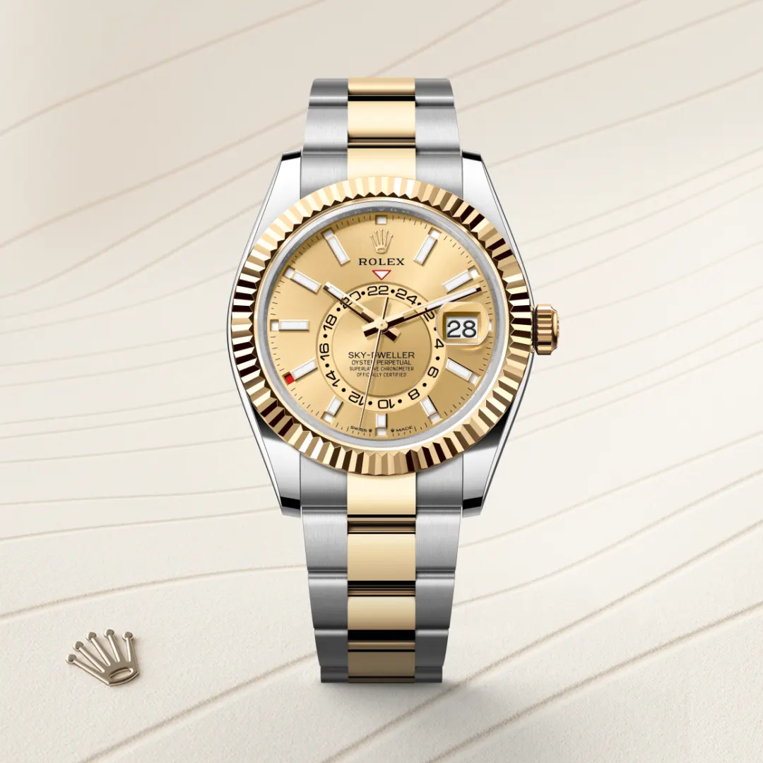 Rolex Sky-Dweller in Yellow Rolesor - combination of Oystersteel and yellow gold, M336933-0001 - Verga 1947