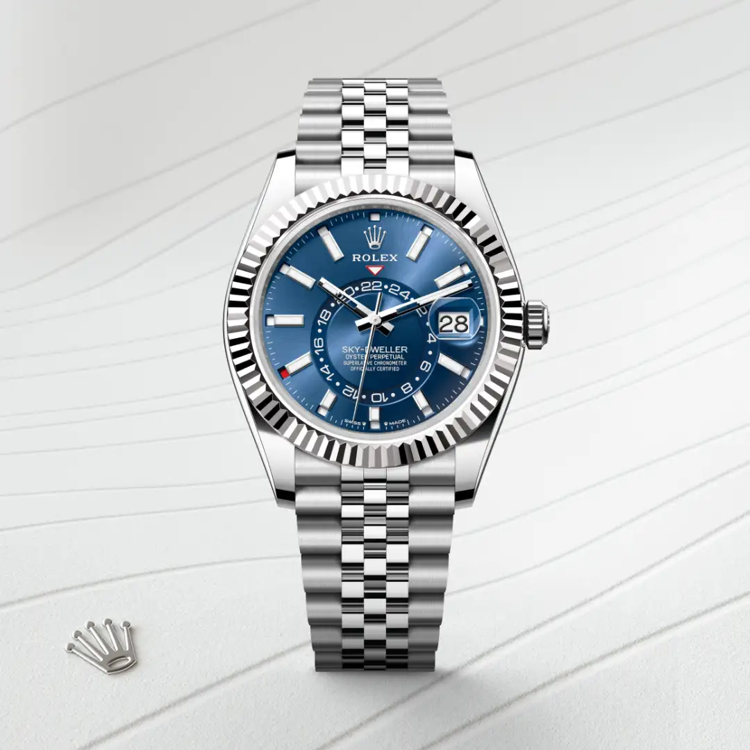 Rolex Sky-Dweller in Rolesor bianco (combinazione di acciaio Oystersteel e oro bianco), M336934-0006 - Verga 1947