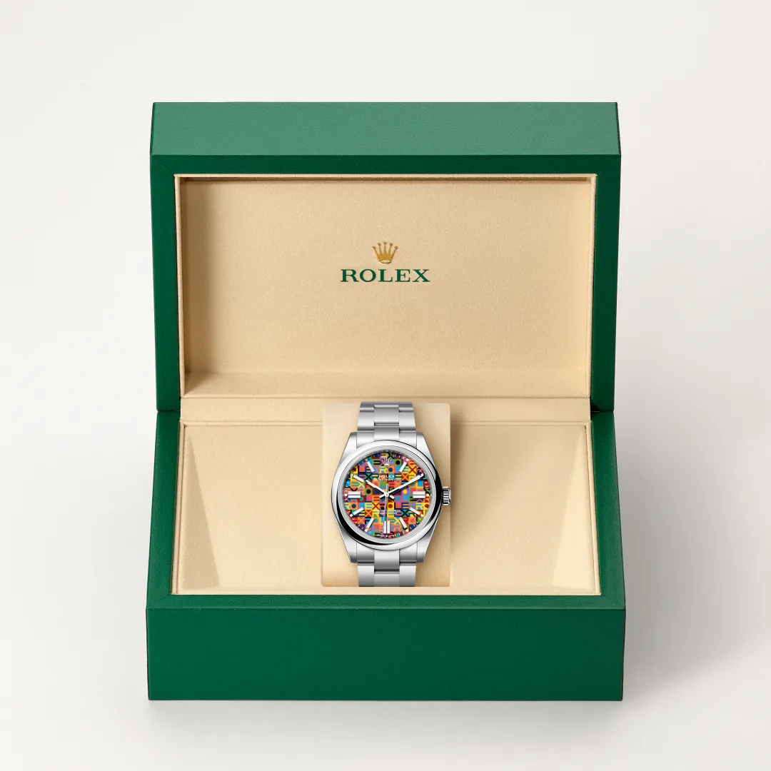 Rolex Oyster Perpetual in Acciaio Oystersteel, M134300-0010 - Verga 1947