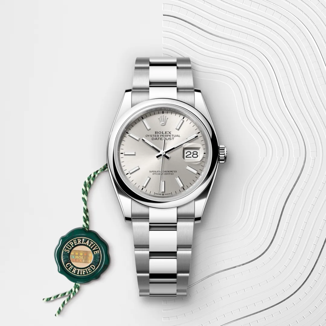 Rolex Datejust in Acciaio Oystersteel, M126200-0002 - Verga 1947