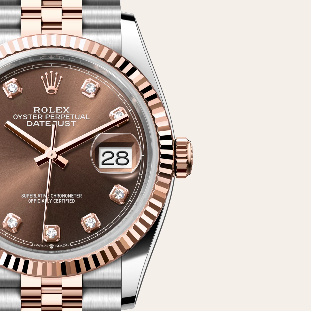Rolex Datejust in Everose Rolesor - combination of Oystersteel and Everose gold, M126231-0053 - Verga 1947