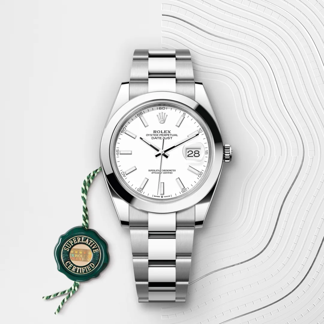 Rolex Datejust in Acciaio Oystersteel, M126300-0005 - Verga 1947