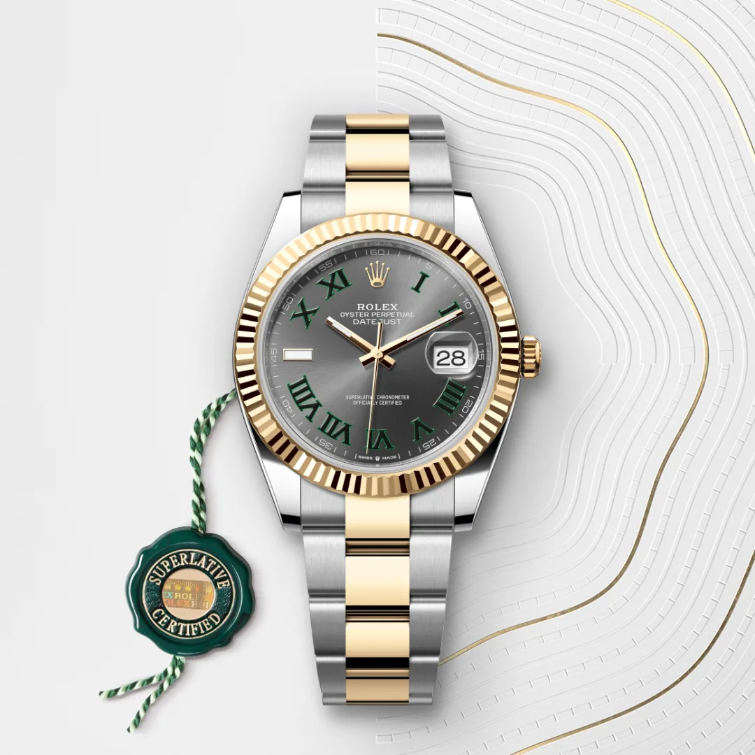 Rolex Datejust in Rolesor giallo (combinazione di acciaio Oystersteel e oro giallo), M126333-0019 - Verga 1947