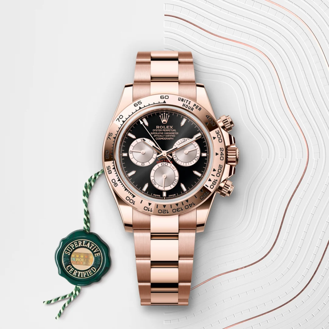 Rolex Cosmograph Daytona in Oro Everose 18 ct, M126505-0001 - Verga 1947