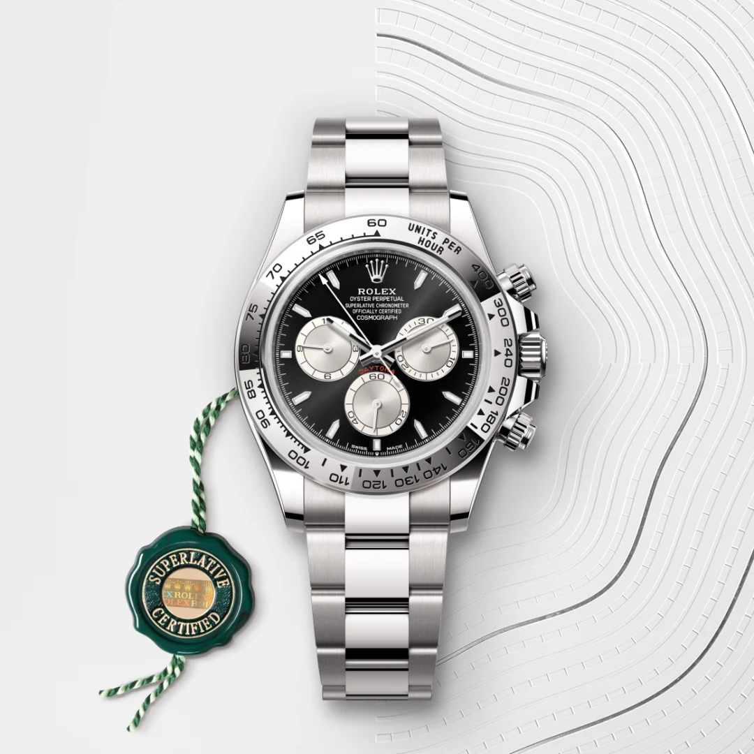 Rolex Cosmograph Daytona in Oro bianco 18 ct, M126509-0001 - Verga 1947
