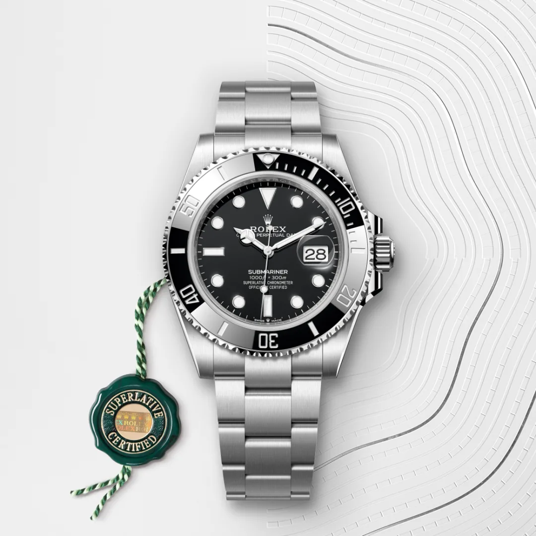 Rolex Submariner in Acciaio Oystersteel, M126610LN-0001 - Verga 1947