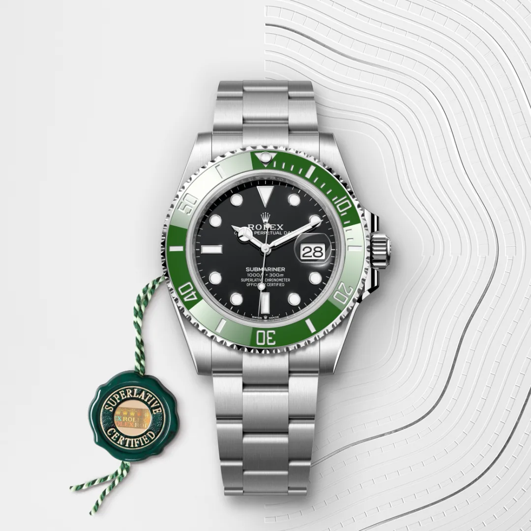 Rolex Submariner in Acciaio Oystersteel, M126610LV-0002 - Verga 1947