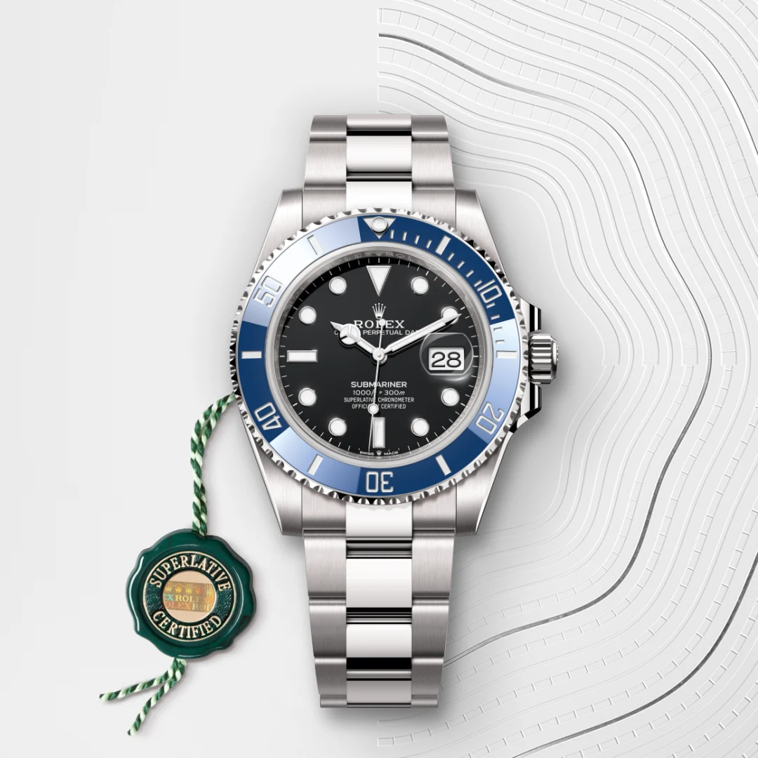 Rolex Submariner in Oro bianco 18 ct, M126619LB-0003 - Verga 1947