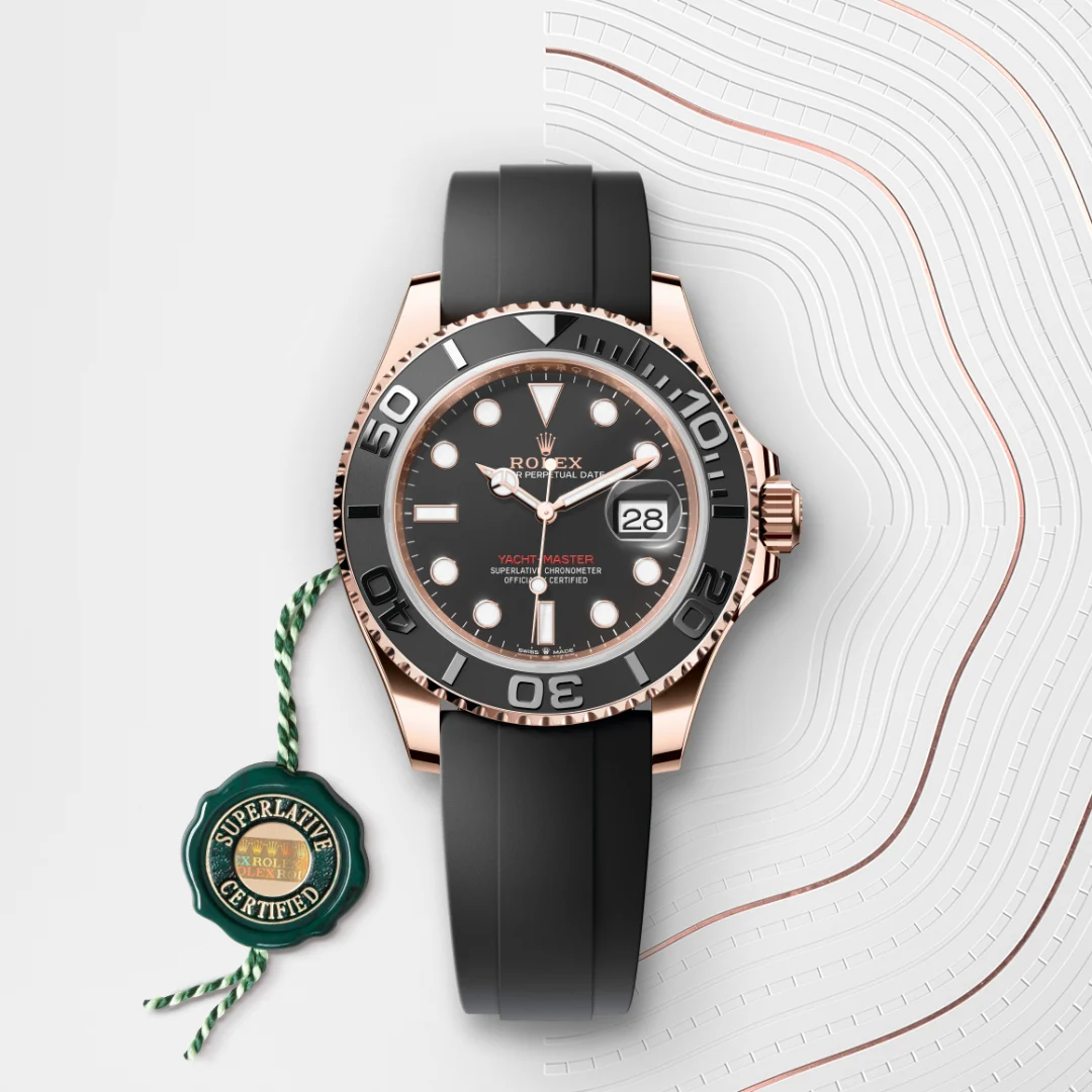 Rolex Yacht-Master in 18 ct Everose gold, M126655-0002 - Verga 1947