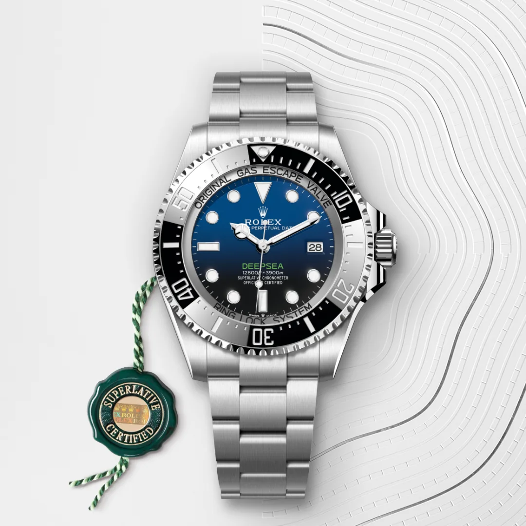 Rolex Deepsea in Oystersteel, M136660-0005 - Verga 1947