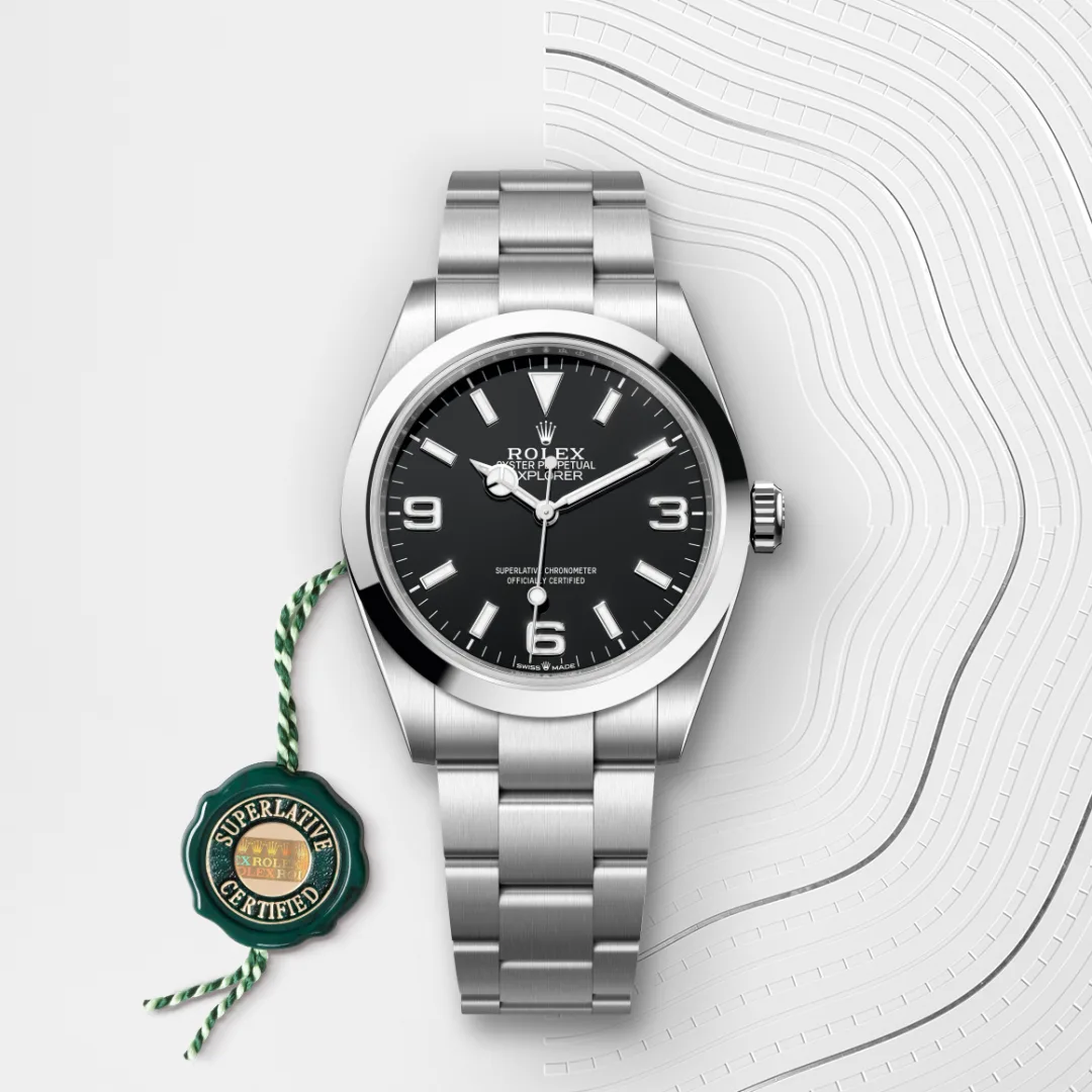 Rolex Explorer in Acciaio Oystersteel, M224270-0001 - Verga 1947