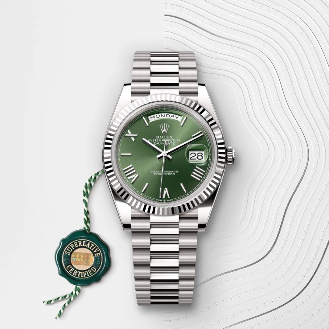 Rolex Day-Date in Oro bianco 18 ct, M228239-0033 - Verga 1947