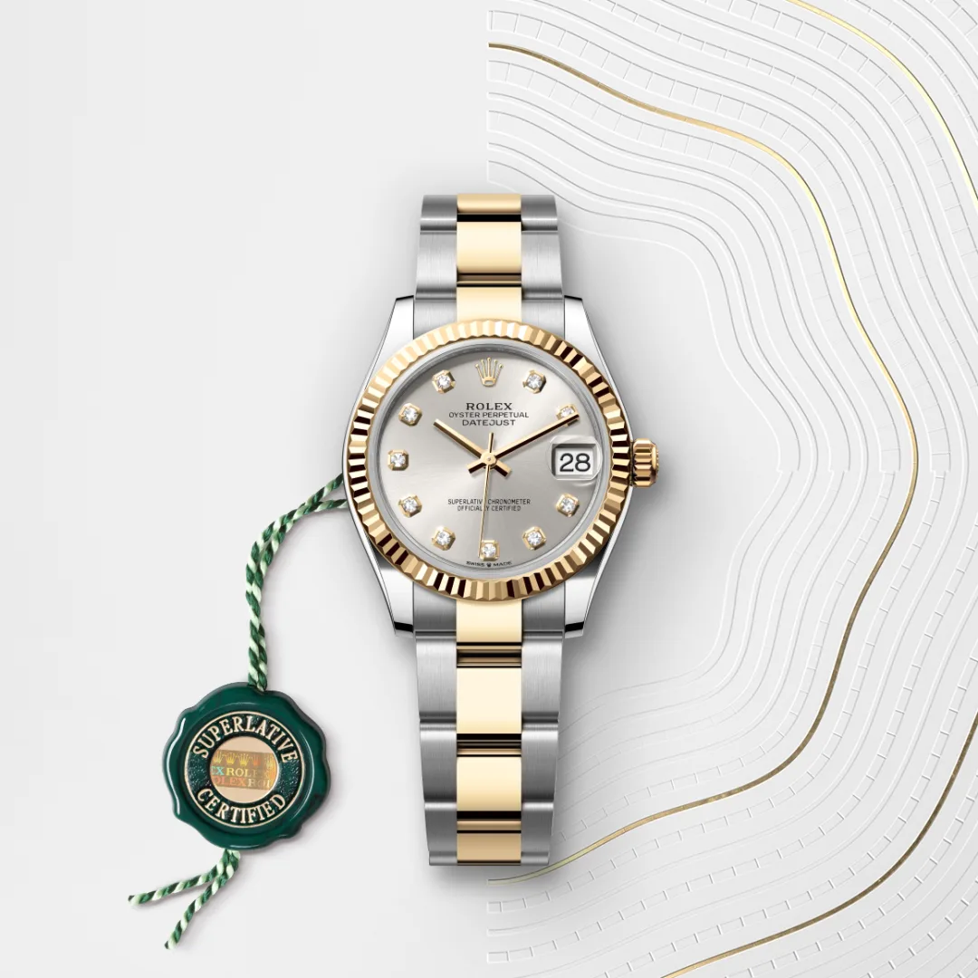 Rolex Datejust in Rolesor giallo (combinazione di acciaio Oystersteel e oro giallo), M278273-0019 - Verga 1947