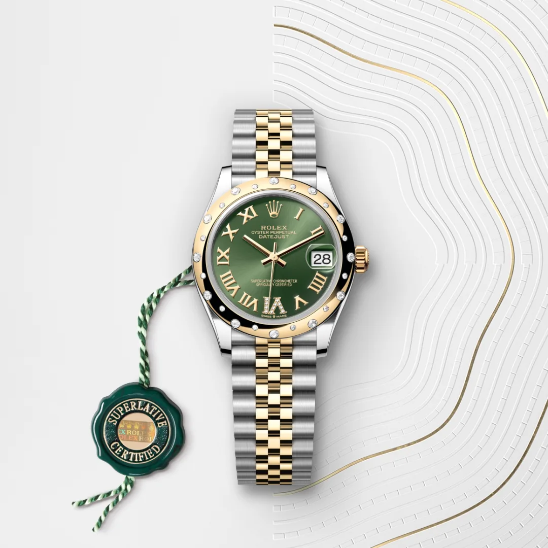 Rolex Datejust in Rolesor giallo (combinazione di acciaio Oystersteel e oro giallo), M278343RBR-0016 - Verga 1947