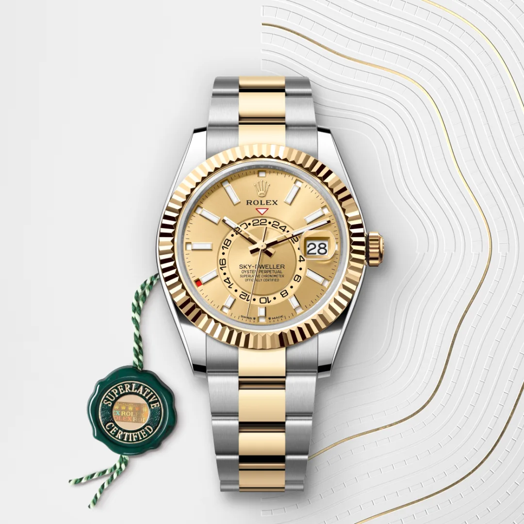 Rolex Sky-Dweller in Yellow Rolesor - combination of Oystersteel and yellow gold, M336933-0001 - Verga 1947
