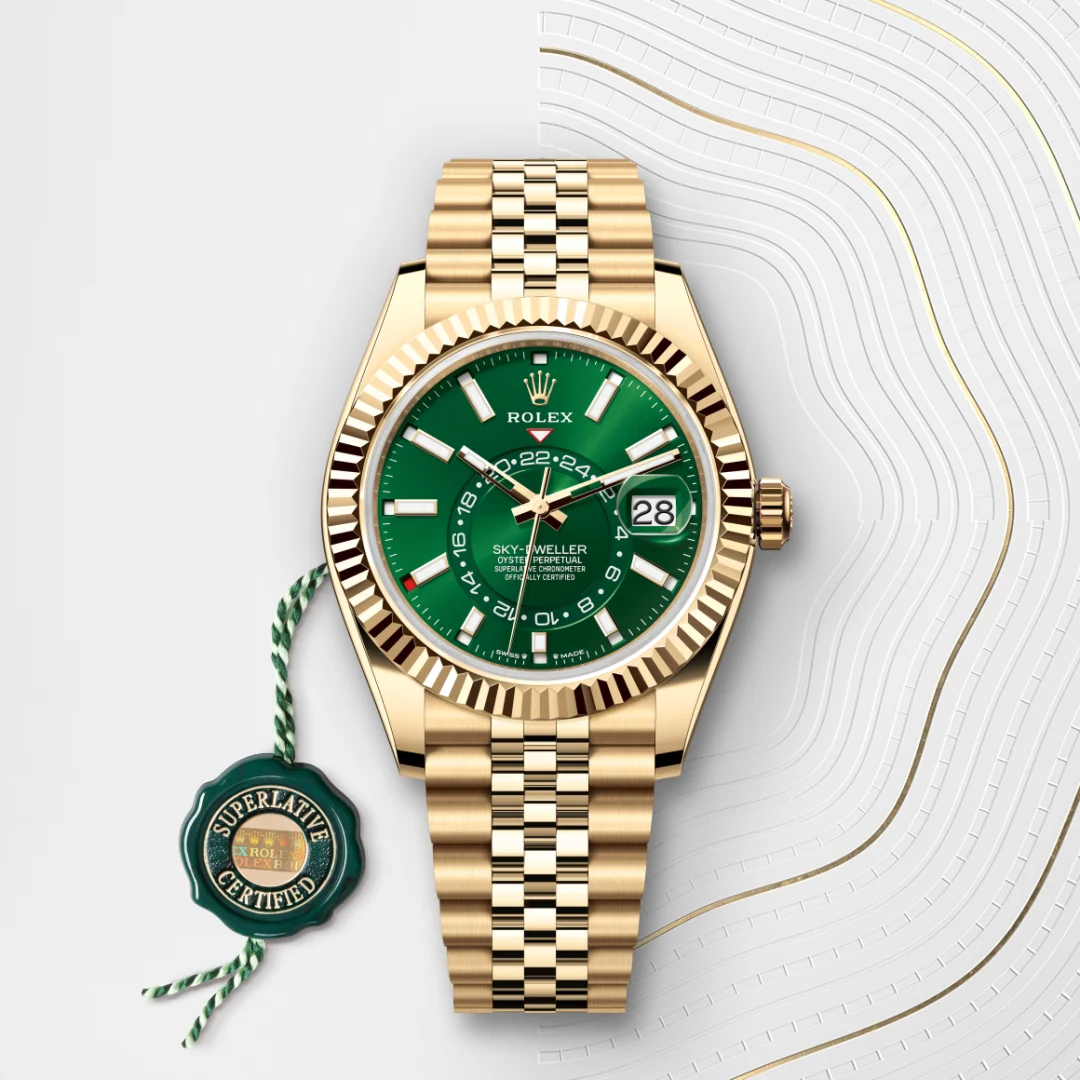 Rolex Sky-Dweller in Oro giallo 18 ct, M336938-0008 - Verga 1947