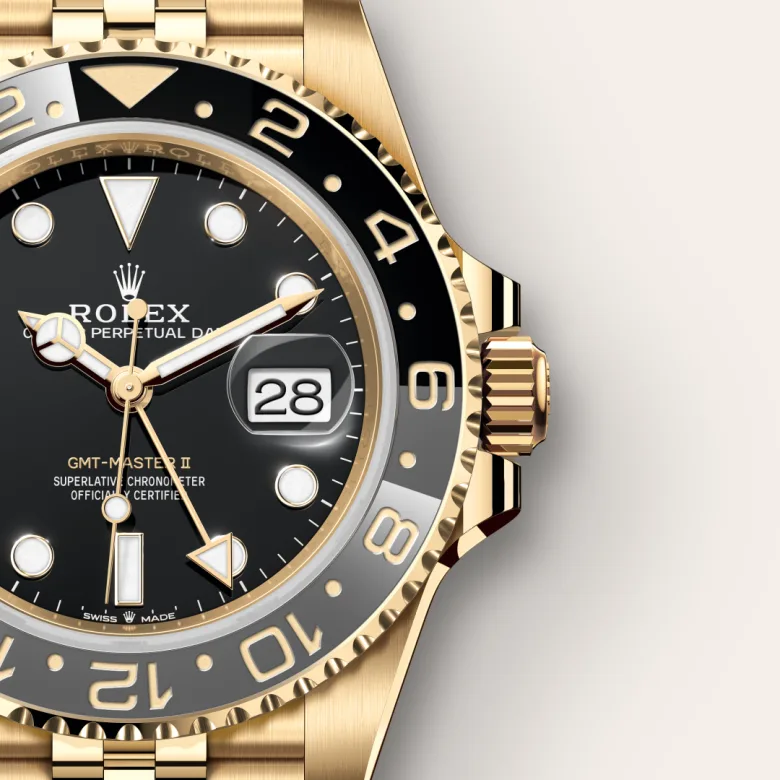 Rolex GMT-Master II in Oro giallo 18 ct, M126718GRNR-0001 - Verga 1947