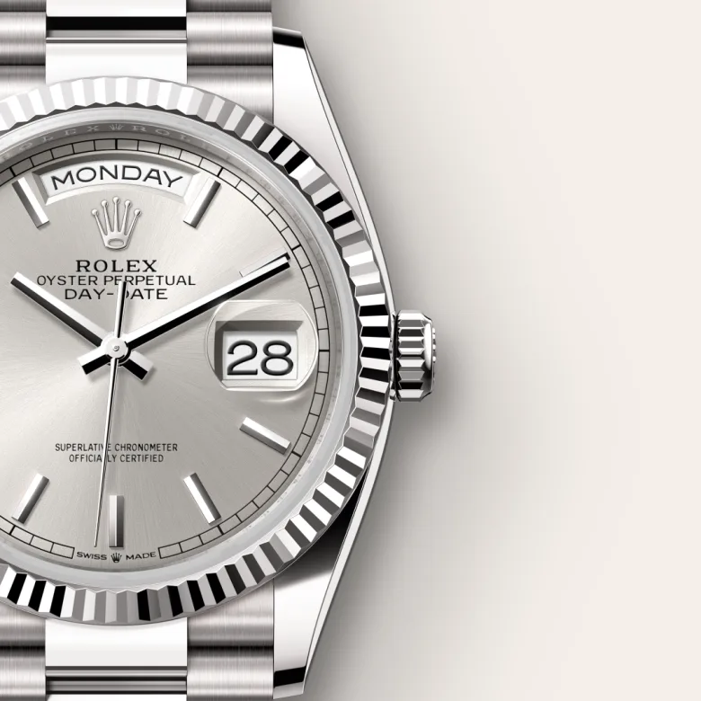 Rolex Day-Date in Oro bianco 18 ct, M128239-0005 - Verga 1947