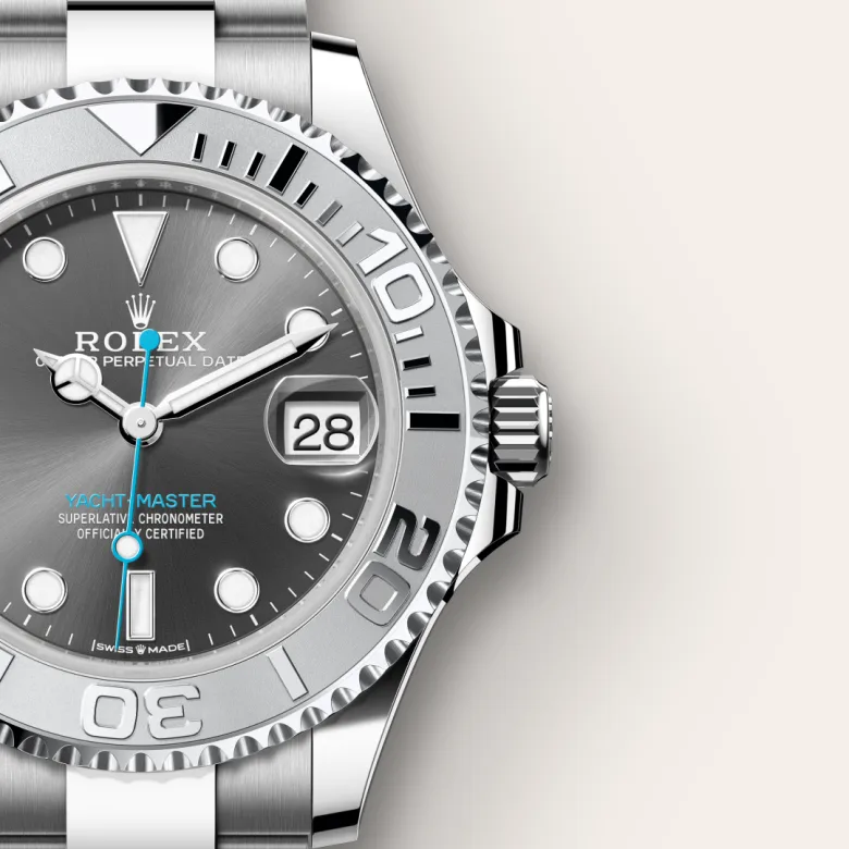 Rolex Yacht-Master in Rolesium - combination of Oystersteel and platinum, M268622-0002 - Verga 1947