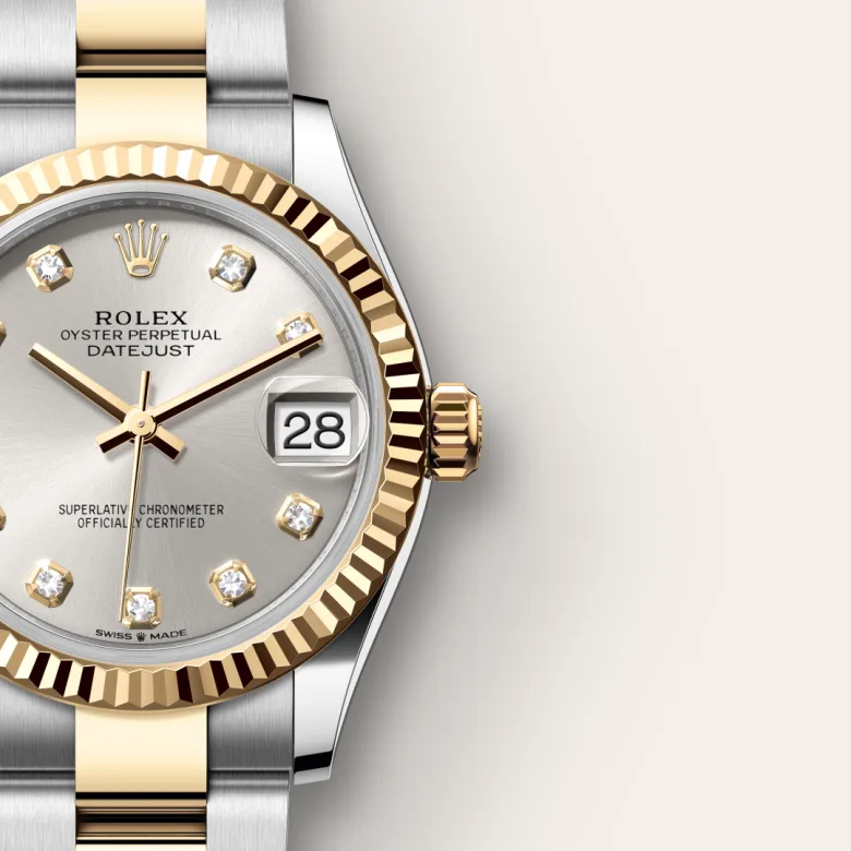 Rolex Datejust in Rolesor giallo (combinazione di acciaio Oystersteel e oro giallo), M278273-0019 - Verga 1947