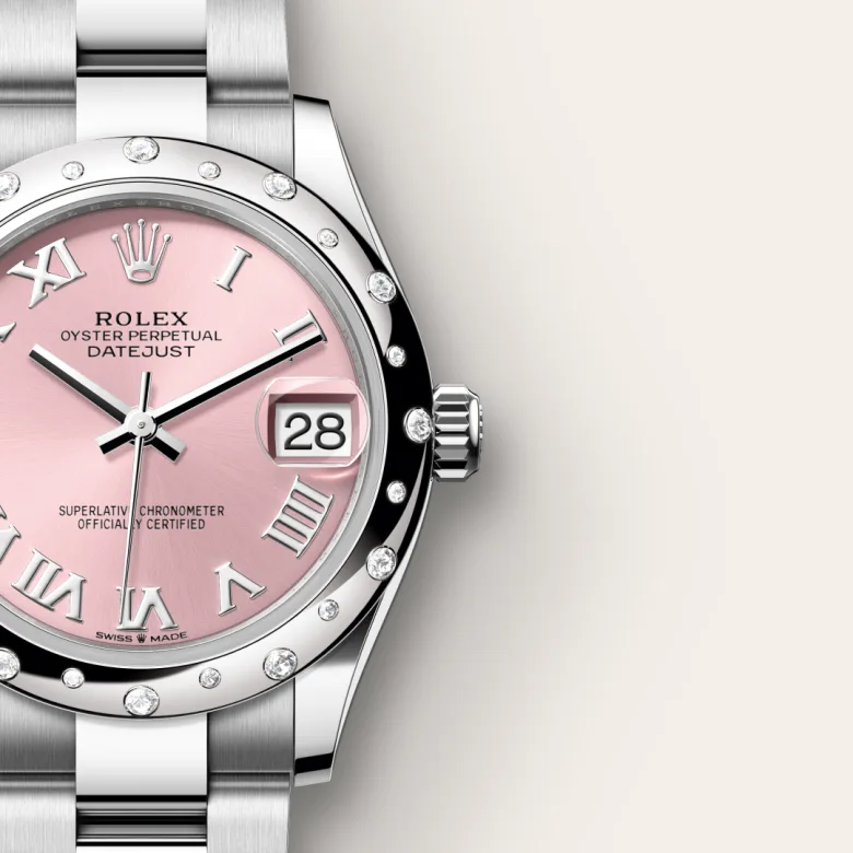 Rolex Datejust in Rolesor bianco (combinazione di acciaio Oystersteel e oro bianco), M278344RBR-0021 - Verga 1947