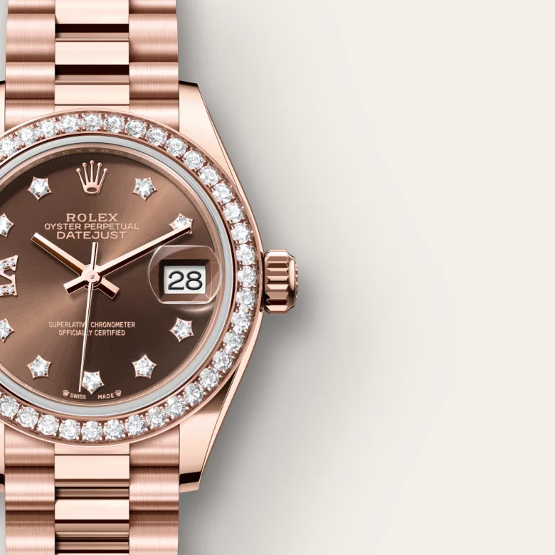 Rolex Lady-Datejust in Oro Everose 18 ct, M279135RBR-0001 - Verga 1947