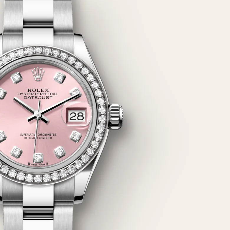 Rolex Lady-Datejust in Rolesor bianco (combinazione di acciaio Oystersteel e oro bianco), M279384RBR-0004 - Verga 1947