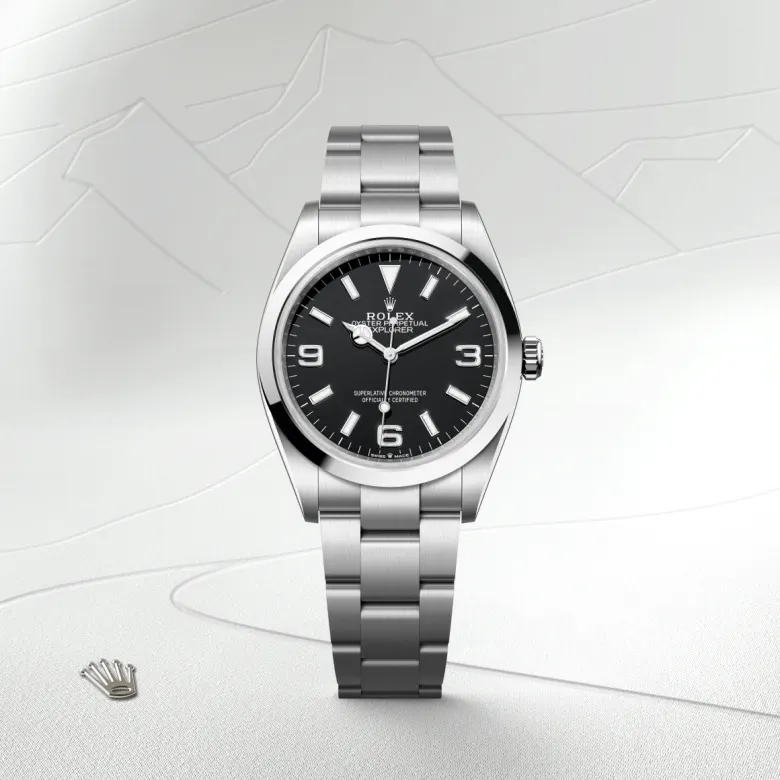Rolex Explorer in Acciaio Oystersteel, M124270-0001 - Verga 1947