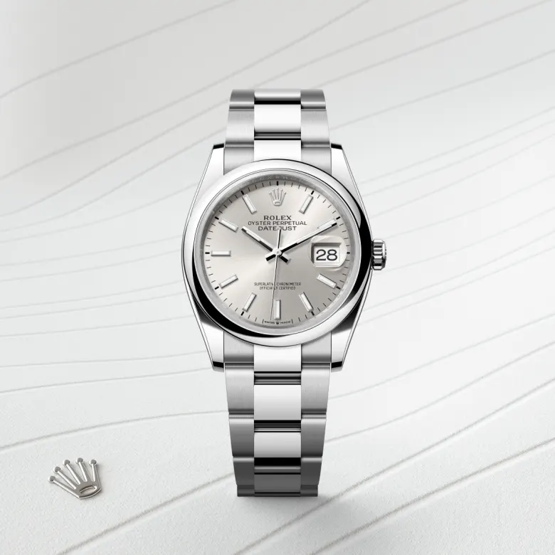 Rolex Datejust in Acciaio Oystersteel, M126200-0002 - Verga 1947