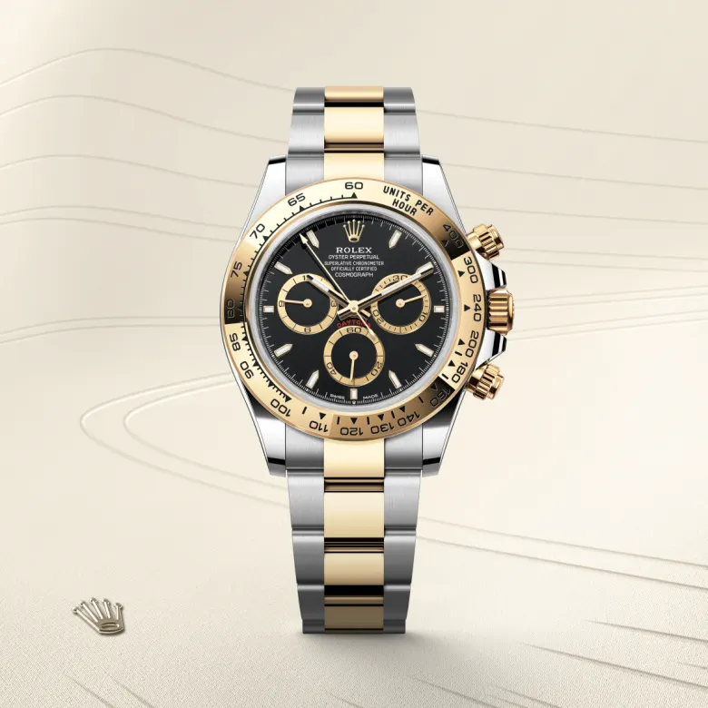 Rolex Cosmograph Daytona in Rolesor giallo (combinazione di acciaio Oystersteel e oro giallo), M126503-0003 - Verga 1947