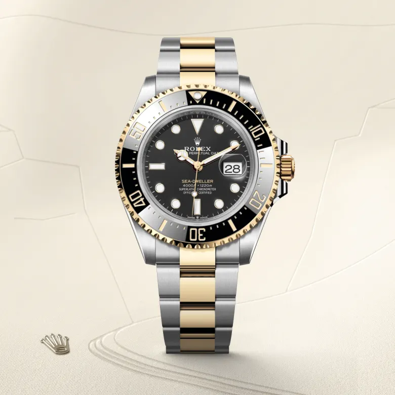 Rolex Sea-Dweller in Yellow Rolesor - combination of Oystersteel and yellow gold, M126603-0001 - Verga 1947