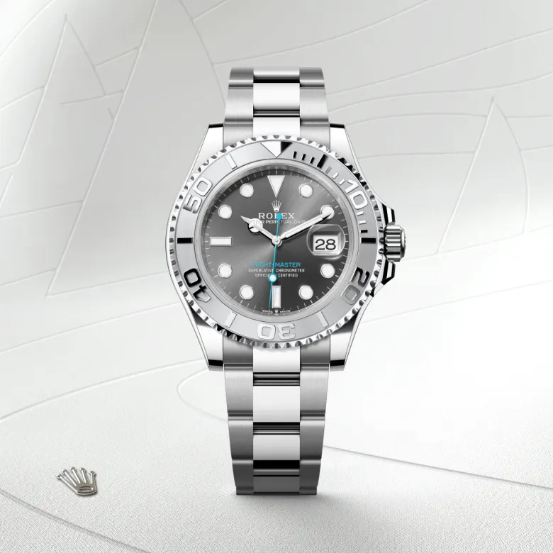Rolex Yacht-Master in Rolesium - combination of Oystersteel and platinum, M126622-0001 - Verga 1947