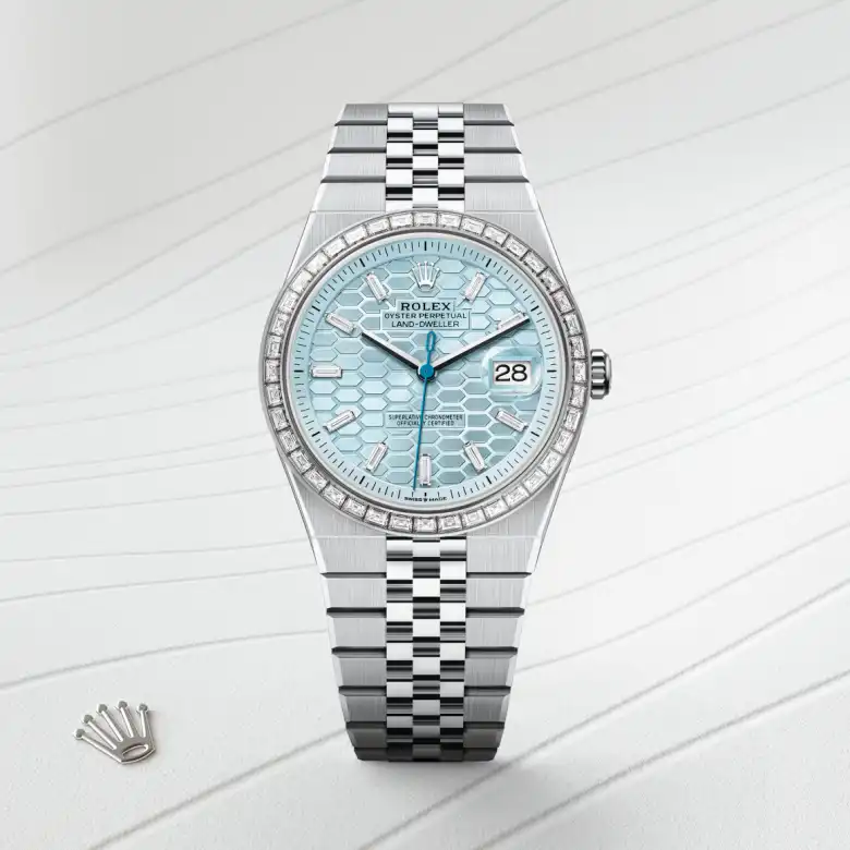 Rolex Land-Dweller in Platino, M127386TBR-0001 - Verga 1947