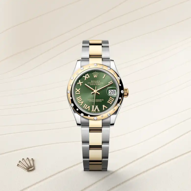 Rolex Datejust in Yellow Rolesor - combination of Oystersteel and yellow gold, M278343RBR-0015 - Verga 1947